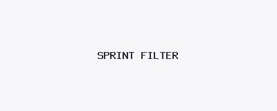 SPRINT FILTER