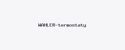 WAHLER-termostaty