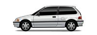 CIVIC IV Hatchback (EC, ED, EE)