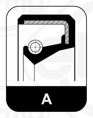 Shaft Seal, manual transmission ELRING 131.860