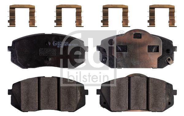 Brake Pad Set, disc brake FEBI BILSTEIN 116410