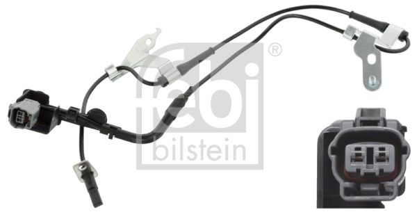 Датчик, кількість обертів колеса FEBI BILSTEIN 107371