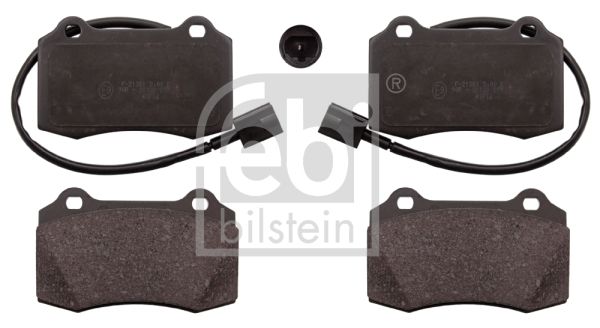 Brake Pad Set, disc brake FEBI BILSTEIN 116010