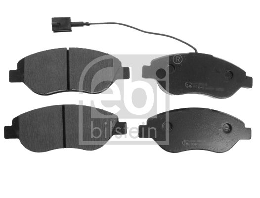 Brake Pad Set, disc brake FEBI BILSTEIN 116012