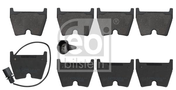 Brake Pad Set, disc brake FEBI BILSTEIN 116024