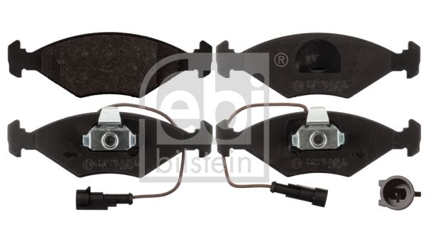 Brake Pad Set, disc brake FEBI BILSTEIN 116052