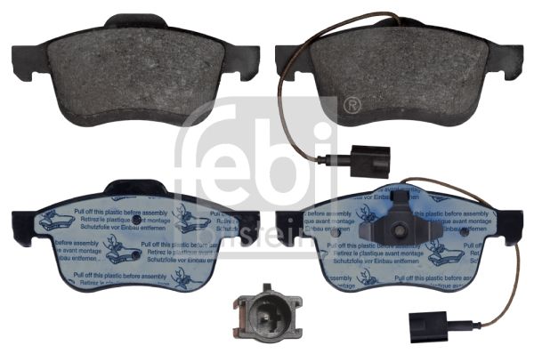 Brake Pad Set, disc brake FEBI BILSTEIN 116104