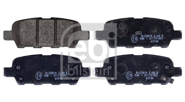 Brake Pad Set, disc brake FEBI BILSTEIN 116198