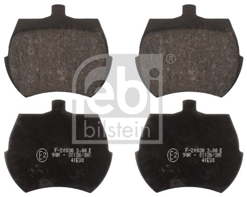 Brake Pad Set, disc brake FEBI BILSTEIN 116201