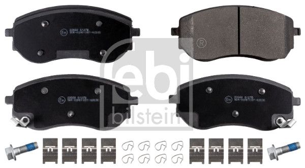 Brake Pad Set, disc brake FEBI BILSTEIN 116229