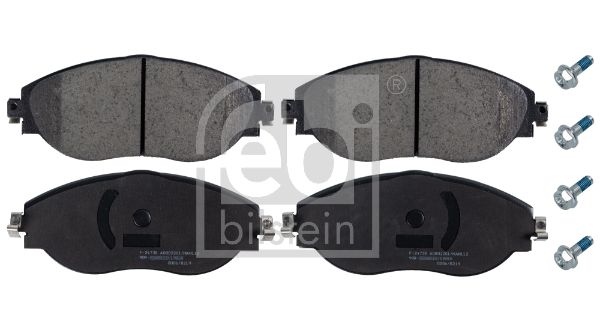 Brake Pad Set, disc brake FEBI BILSTEIN 116243