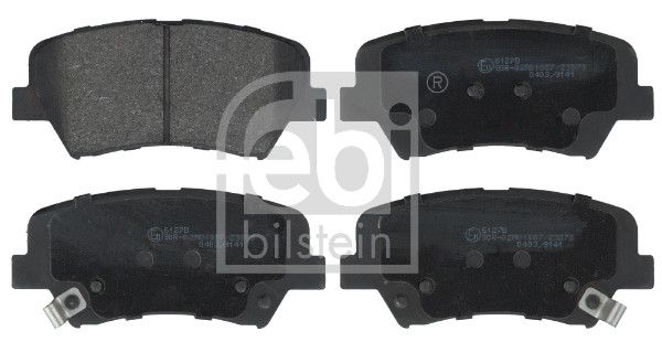 Brake Pad Set, disc brake FEBI BILSTEIN 116261