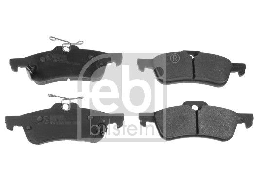 Brake Pad Set, disc brake FEBI BILSTEIN 116283