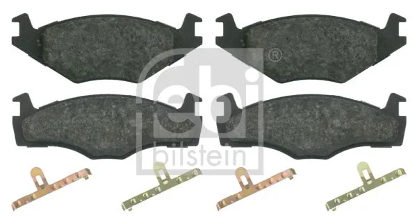 Stabdžių trinkelių rinkinys, diskinis stabdys FEBI BILSTEIN 16012