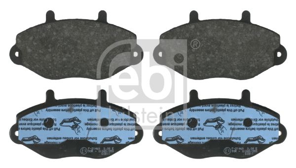 Brake Pad Set, disc brake FEBI BILSTEIN 16036