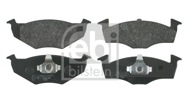 Brake Pad Set, disc brake FEBI BILSTEIN 16044