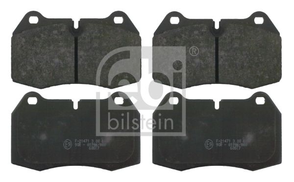 Brake Pad Set, disc brake FEBI BILSTEIN 16109