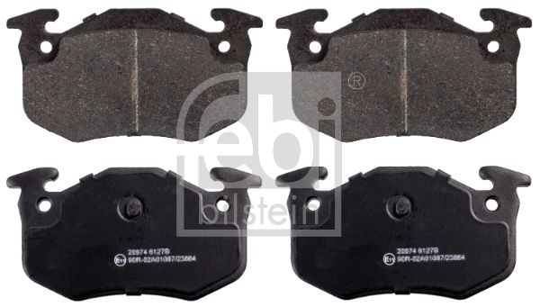 Brake Pad Set, disc brake FEBI BILSTEIN 16189