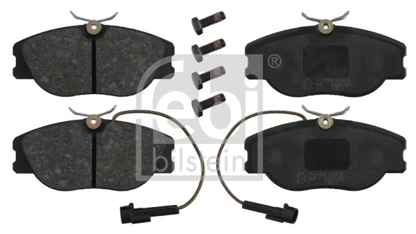 Brake Pad Set, disc brake FEBI BILSTEIN 16239