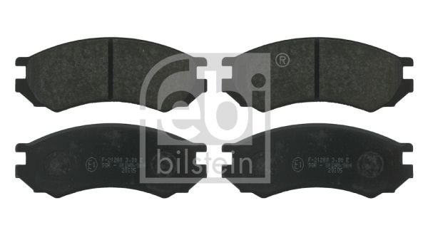 Brake Pad Set, disc brake FEBI BILSTEIN 16268