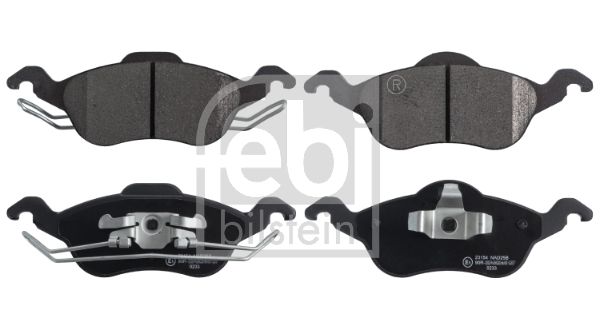 Brake Pad Set, disc brake FEBI BILSTEIN 16279