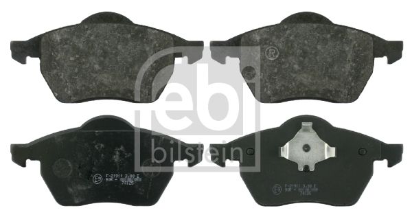 Brake Pad Set, disc brake FEBI BILSTEIN 16280