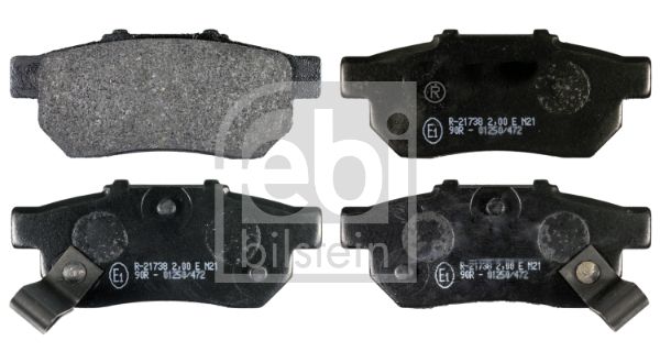 Brake Pad Set, disc brake FEBI BILSTEIN 16301