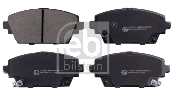 Brake Pad Set, disc brake FEBI BILSTEIN 16389