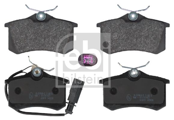 Brake Pad Set, disc brake FEBI BILSTEIN 16394