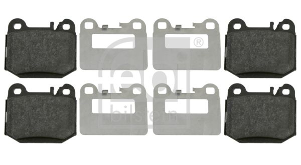 Brake Pad Set, disc brake FEBI BILSTEIN 16437