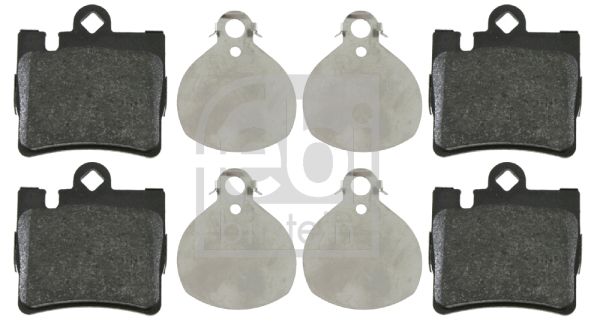 Brake Pad Set, disc brake FEBI BILSTEIN 16438