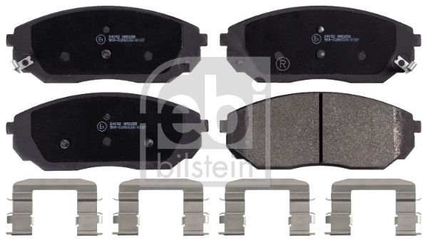 Brake Pad Set, disc brake FEBI BILSTEIN 16471