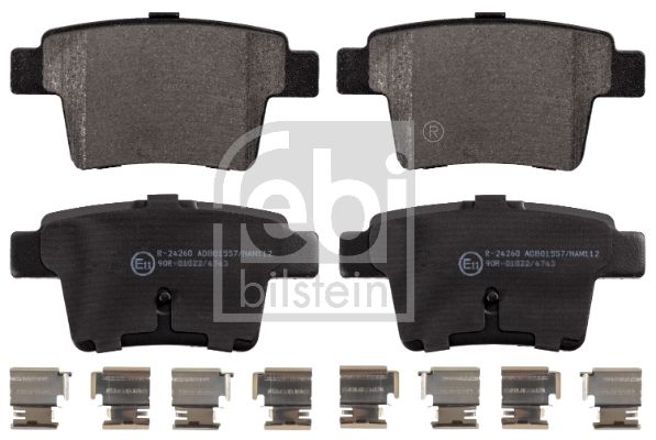 Brake Pad Set, disc brake FEBI BILSTEIN 16571