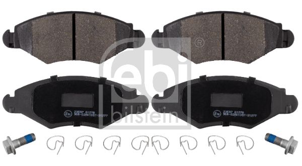 Brake Pad Set, disc brake FEBI BILSTEIN 16575