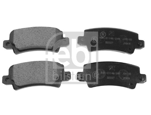 Brake Pad Set, disc brake FEBI BILSTEIN 16577