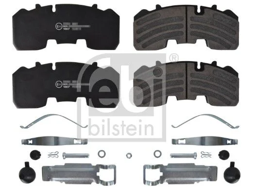 Stabdžių trinkelių rinkinys, diskinis stabdys FEBI BILSTEIN 16607