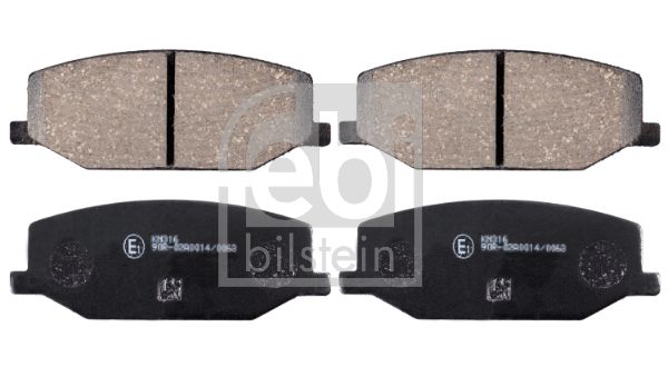 Brake Pad Set, disc brake FEBI BILSTEIN 16655