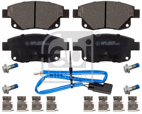 Brake Pad Set, disc brake FEBI BILSTEIN 16701