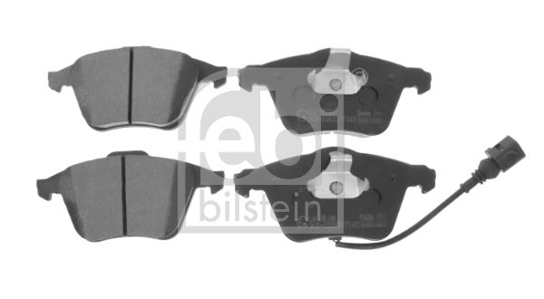 Brake Pad Set, disc brake FEBI BILSTEIN 16796