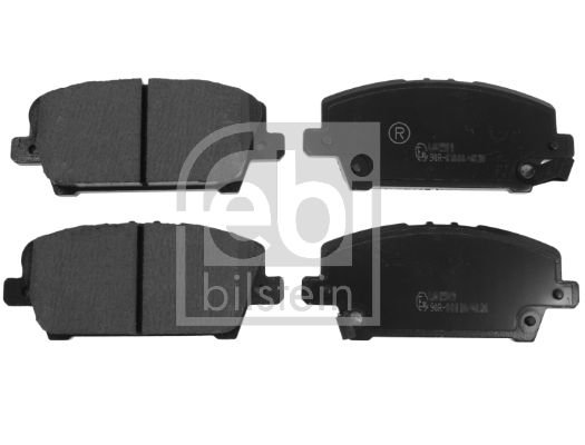 Brake Pad Set, disc brake FEBI BILSTEIN 16802