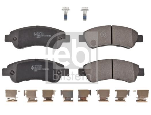 Brake Pad Set, disc brake FEBI BILSTEIN 16814