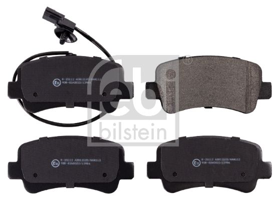 Brake Pad Set, disc brake FEBI BILSTEIN 16843