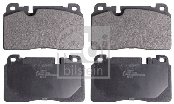 Brake Pad Set, disc brake FEBI BILSTEIN 16939