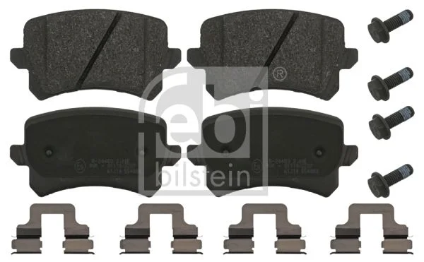 Stabdžių trinkelių rinkinys, diskinis stabdys FEBI BILSTEIN 16991