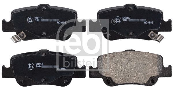 Brake Pad Set, disc brake FEBI BILSTEIN 170285