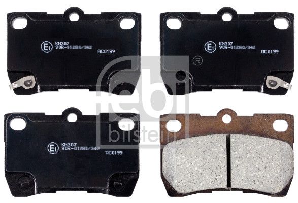 Brake Pad Set, disc brake FEBI BILSTEIN 170295