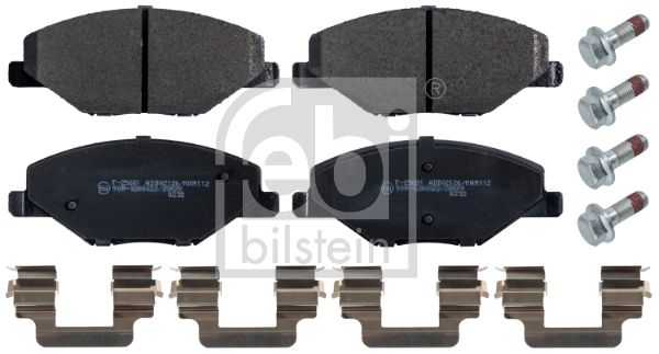 Brake Pad Set, disc brake FEBI BILSTEIN 171000