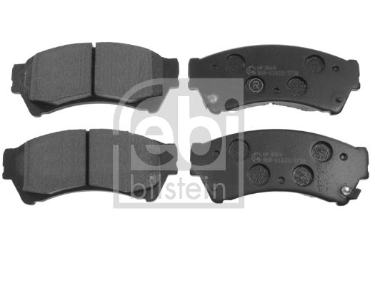 Brake Pad Set, disc brake FEBI BILSTEIN 175208