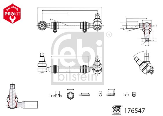 Strypo montavimas FEBI BILSTEIN 176547