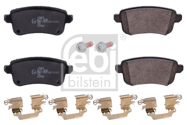 Brake Pad Set, disc brake FEBI BILSTEIN 178904